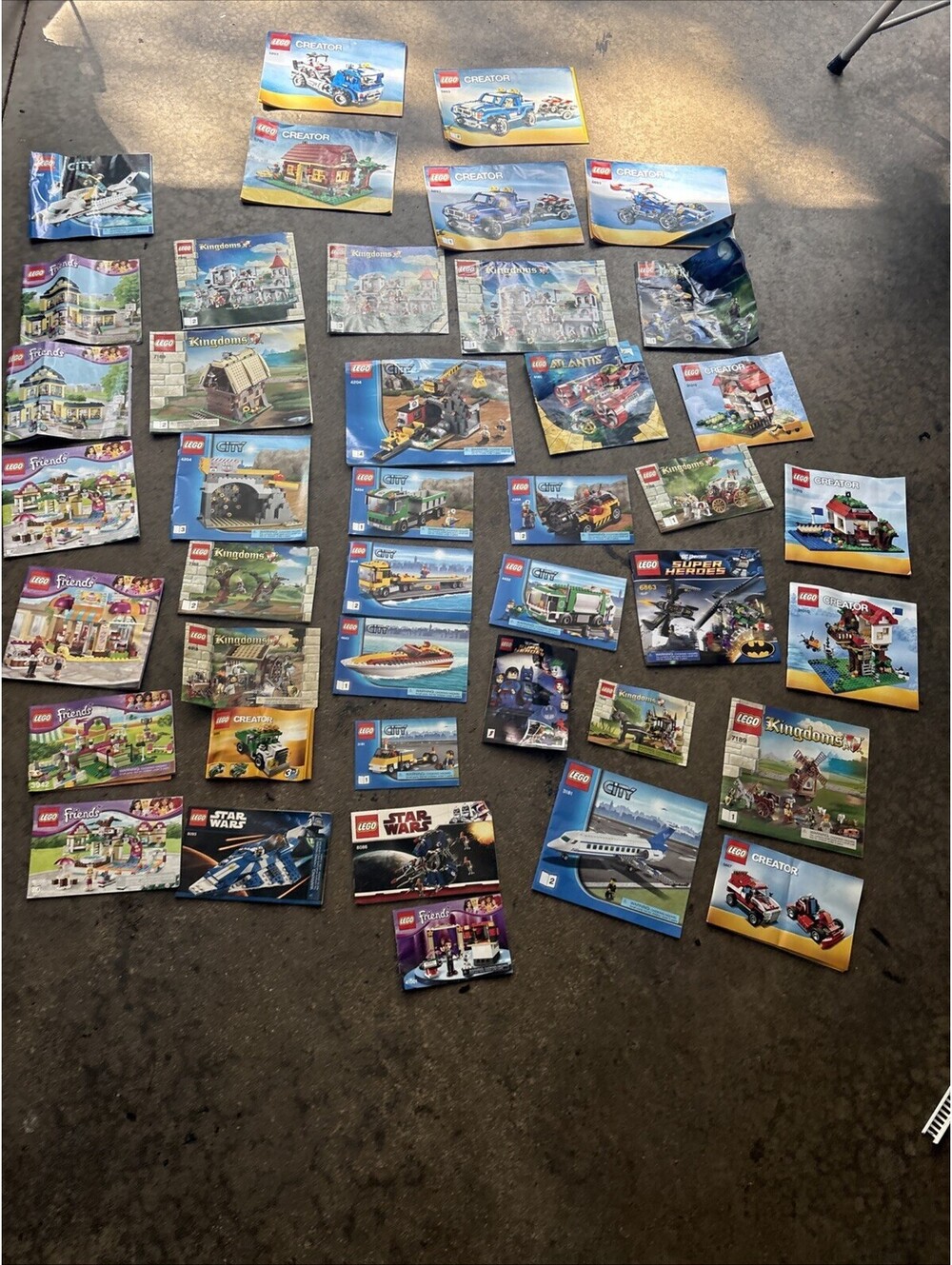 LEGO 40 Random Instructions Manuals